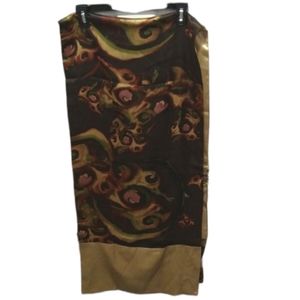 Authentic Woo Shanghai 100% Silk Scarf